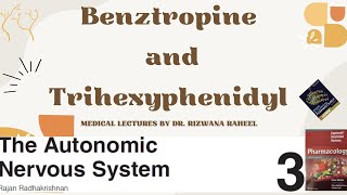 Benztropine and trihexyphenidyl  Cholinergic Antagonists  Pharmacology Lippincott Reviews [upl. by Ataeb]