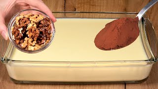 Das BERÜHMTE Dessert das alle Großmütter in den Wahnsinn treibt Kein Ofen Backen In 10 Minuten [upl. by Petunia]