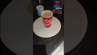 TimHortons French vanilla MACCHIATO COffee ☕ Pronunciation Tim HO TANZ NOT HORTONS Ytshort [upl. by Poliard565]