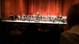 Jenks Ok HS Wind Symphony  Presidents Cup  Colonial Song [upl. by Charry]