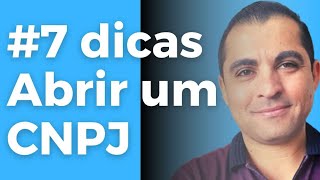 ABRIR UM CNPJ 7 PASSOS SIMPLES E RÁPIDO COMO FAZER CNPJ [upl. by Sheedy]