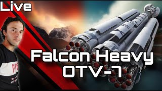 SpaceX Falcon Heavy 🚀 OTV7 🔵 USSF52 [upl. by Ayimat813]