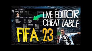 FIFA 23 PC Cheat Engine  How to Install Live Editor amp Cheat Table  TUTORIAL  UPDATED [upl. by Litnahc]