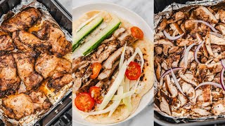 AIR FRYER CHICKEN SHAWARMA [upl. by Ahsinauj]