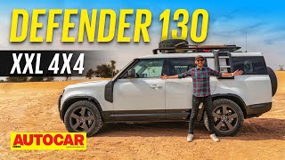 2023 Land Rover Defender 130 review  Worth the stretch  First Drive  Autocar India [upl. by Leagiba]