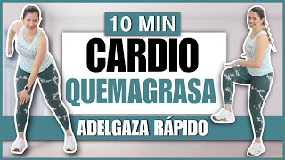 CARDIO QUEMAGRASA PARA ADELGAZAR RÁPIDO  IDEAL PARA BAJAR DE PESO RAPIDAMENTE  NatyGlossGym [upl. by Dihsar122]