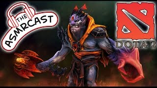 ASMR Dota 2 Gameplay Binaural 3D 1 Lion Whispering Ear To Ear Keyboard amp Mouse Sounds [upl. by Nnylrahc]