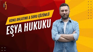 5 EŞYA HUKUKU  ZİLYETLİK KAVRAMI  20242025 GÜNCEL [upl. by Sothena]