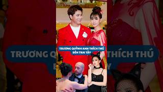 BẬT MÍ SHOWBIZ TRƯƠNG QUỲNH ANH ĐƯỢC ĐẨY THUYỀN VỚI TRAI TÂY showbiz saoviet truongquynhanh [upl. by Samuella]