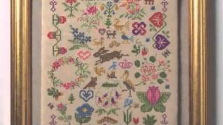 Cross Stitch Antique Style Samplers by Jane Greenoff [upl. by Alyahsat616]