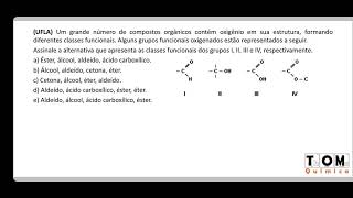 Funções orgânicas e suas estruturas [upl. by Ettore]