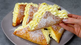 The familys favorite recipe Puff pastry dessert in just 10 minutes [upl. by Armillas100]