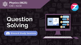 CAIE IGCSE Physics 0625  Winter 2023  Discord Study Session  ZNotes [upl. by Hach248]