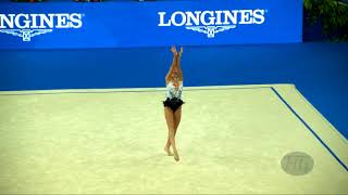 AVERINA Dina RUS  2017 Rhythmic Worlds Pesaro ITA  Qualifications Hoop [upl. by Weitman]