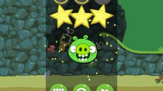 Bad Piggies Level 111 Ground Hog Day ★★★ Walkthrough [upl. by Naiva]