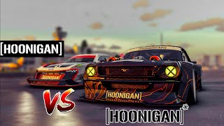 Ford Hoonicon vs Audi S1 Hoonitron 4K [upl. by Rennie251]