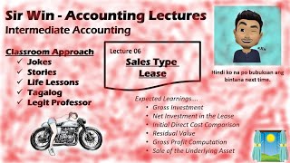 Lecture 06 Sales Type Lease Accounting  Lessor Intermediate Accounting [upl. by Chelsae]