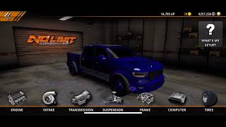 No limit drag racing 20 Ram TRX 598 ET Tune [upl. by Rozek]