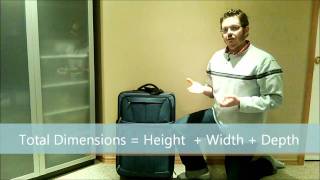 How to Work Out Your Luggage Dimensions [upl. by Ileyan]