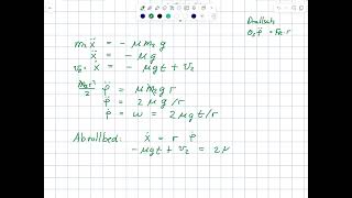 Bremen Klausur 2024 A4 Würfel Dynamik Energie Durchrutschproblem [upl. by Savannah]