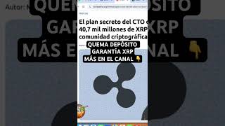 ✅ RIPPLE Puede Quemar TODOS Tokens XRP 💥 NOTICIAS XRP RIPPLE HOY 🔥 NOTICIAS XRP CRIPTOMONEDA [upl. by Alia]