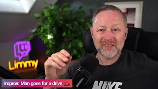 Limmy Improv Man Goes For A Drive 20230803 [upl. by Ahsoj]