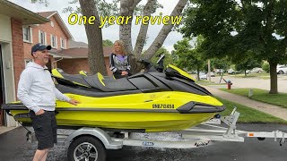 2023 Yamaha VX Cruiser HO One year review [upl. by Nohsar]