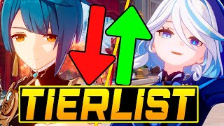 TIER LIST GENSHIN IMPACT 42  FURINA CAMBIA EL JUEGO [upl. by Harlene]