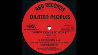 Dilated Peoples feat Guru  Worst Come To Worst Instrumental [upl. by Hakeem343]