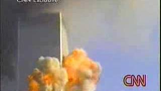 2nd plane hits WTC on September 11th 2001 [upl. by Sallyann]