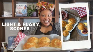 Easy Light amp Flaky Scones Recipe [upl. by Lehcar]