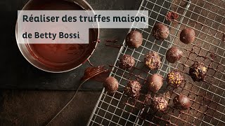 Réaliser des truffes maison  Trucs amp astuces de Betty Bossi avec Lindt EXCELLENCE [upl. by Hacker]