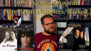 1993 Academy Award Best Picture Nominees Ranked [upl. by Pelletier22]