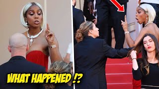 Kelly Rowland Gets Into Heated Fight With Security Guard At Cannes Film Festival [upl. by Nicolella]