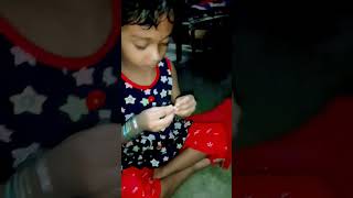 cutebaby Dadavaiyer banano golapfull dekhe ata diye tinao golap baniyeche [upl. by Frye]