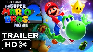 The Super Mario Bros Movie 2 2024  Teaser Trailer Announcement Concept  Illumination Animation [upl. by Hannis]