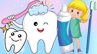 Brush Your Teeth Song  Nursery Rhyme FOR Babies [upl. by Star]