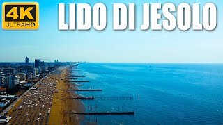 4K  Lido di Jesolo by Drone  Italy🇮🇹 [upl. by Weslee]