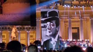 Gigi DAlessio canta Napule in Piazza del Plebiscito a Napoli [upl. by Cora371]