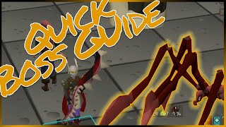 Sarachnis 3min Boss Guide OSRS [upl. by Piselli]