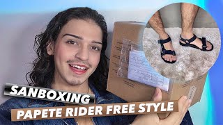 PAPETE RIDER FREE STYLE unboxing  sanderson san [upl. by Keeler51]