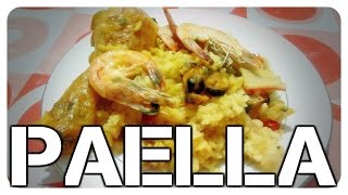 PAELLA DE POLLO Y MARISCOS  Cocina Practica [upl. by Picardi440]