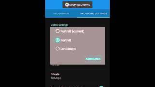 Android kostenloses screen recorder Aufnahme programm version 50 [upl. by Ciardap]