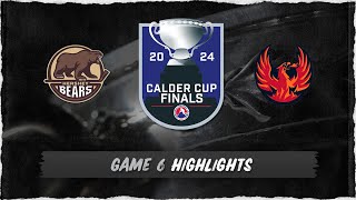 AHL Highlights 2024 Calder Cup Finals Game 6 [upl. by Ahsenroc]