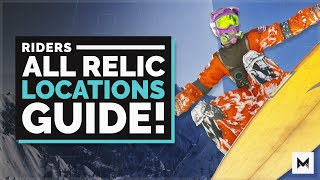 Riders Republic All 11 Secret Relic Locations Guide  Surf Board Plane Wing Pizza Bike amp More [upl. by Vivie]