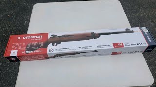 CROSMAN FULL AUTO M1 Carbine NEW RIFLE Is it worth your money [upl. by Llerreg718]