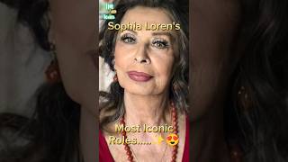 Sophia Lorens Most Iconic Roles ✨♥️ sophialoren antesedepois beforeandafter [upl. by Lokin852]