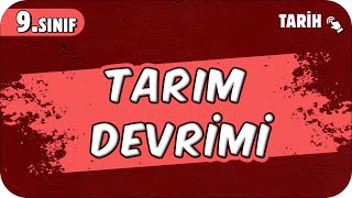 Tarım Devrimi  9Sınıf Tarih 2025 [upl. by Lorac]