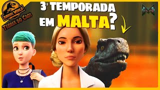 3ª Temporada em Malta Biosyn JURASSIC WORLD CHAOS THEORY ligada a Jurassic World Dominion [upl. by Aerdnek]