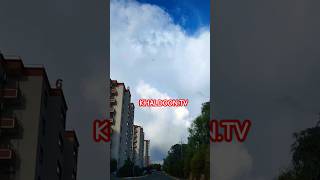 Severe storm entering sulaymaniyah city iraq kurdistan pasha city 2024 [upl. by Teiv]